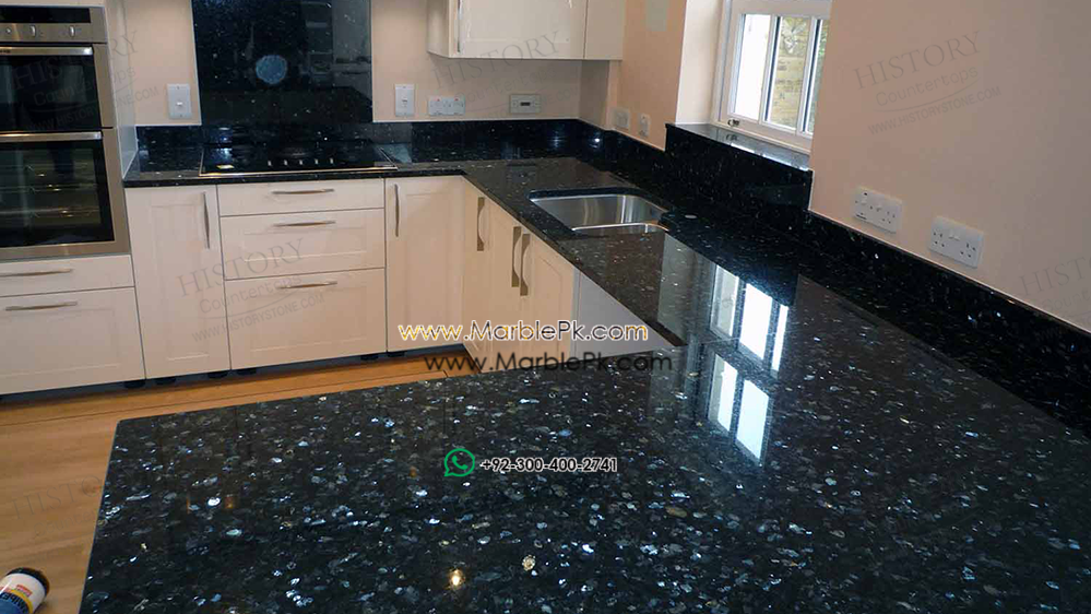 Marble Price in Pakistan 1 Emerald Pearl Granite Kitchen