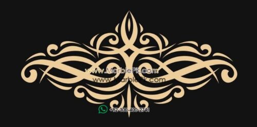 Motif Medallion Phool INLAY Floor mpk rc 377